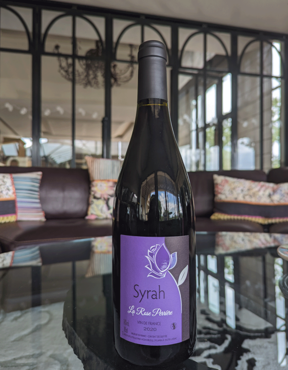 bouteille Syrah La Rose Perrière