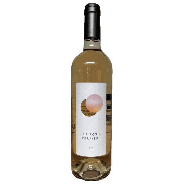 Bouteille de rosé Château La Perrière