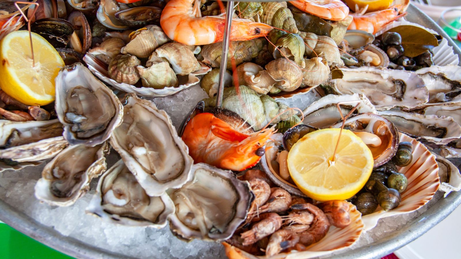 Assiette de fruits de mer 