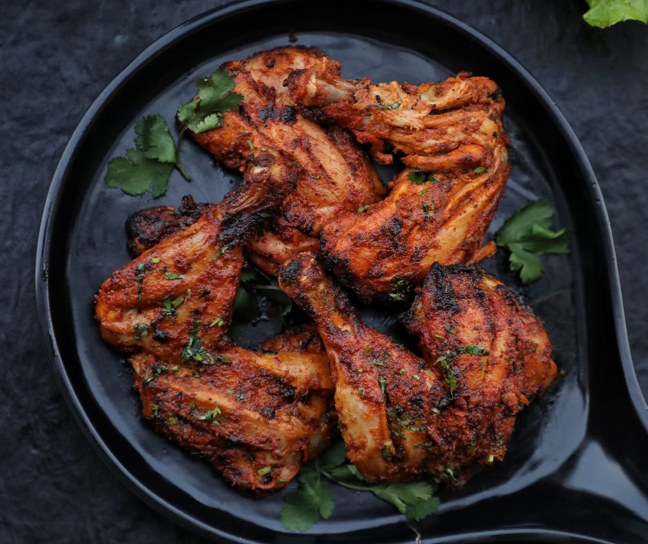 Plat de poulet Tandoori