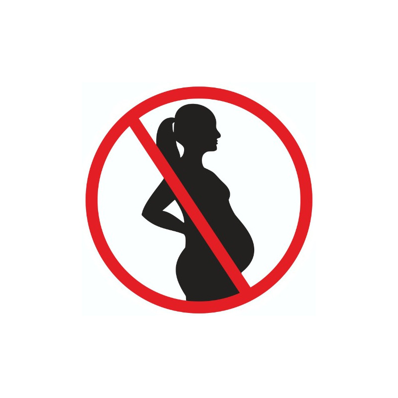 Logo message sanitaire femme enceinte