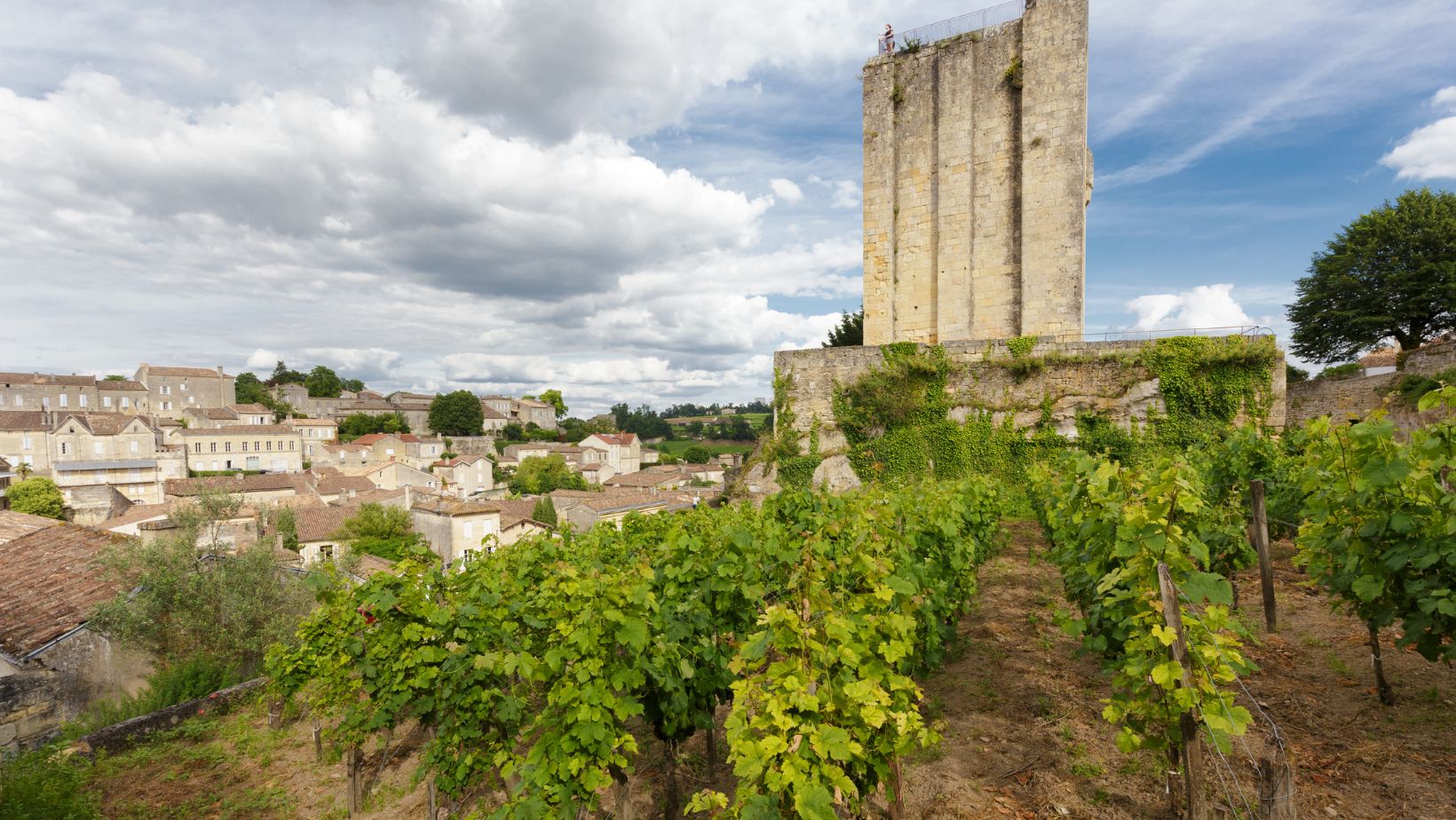 La Tour du Roy de Saint-Emilion et son point de vue